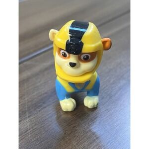 Nickelodeon Paw Patrol Sea Patrol Rubble Yellow Blue Replacement Figure 2"